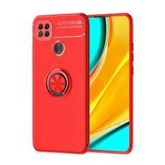 Захисний чохол Color Ring для Xiaomi Redmi 9C / Redmi 10A Червоний