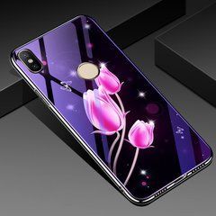 Захисний чохол Fantasy з глянцевими торцями для Xiaomi Redmi 6 Pro / Mi A2 Lite (тюльпани) Рожевий
