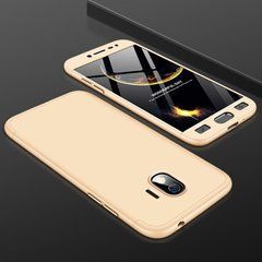 Захисний чохол GKK Full 360 для Samsung J400 Galaxy J4 2018 Золотий