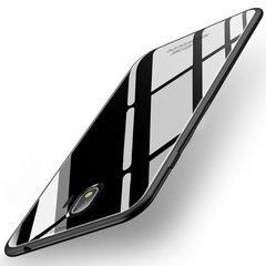 Защитный чехол Glass для Samsung J250 Galaxy J2 Pro 2018 Черный