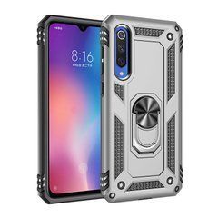 Защитный чехол Kvadrat Ring для Xiaomi Mi9 SE Серебристый