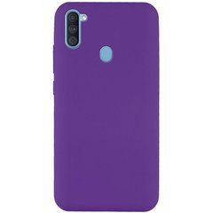 Захисний чохол Liquid Case Full Cover для Samsung A115F Galaxy A11 / Galaxy M11 Фіолетовий