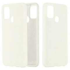Защитный чехол Liquid Case Full Cover для Samsung M315F Galaxy M31 Белый