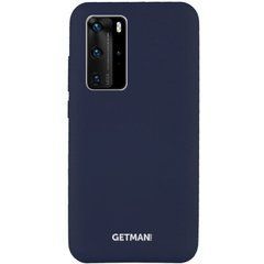 Защитный чехол Liquid Full Magnet для Huawei P40 Pro Синий