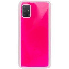 Защитный чехол Neon с песком для Samsung A515F Galaxy A51 2020 Розовый