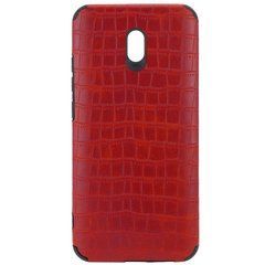 Защитный чехол TPU Croco для Xiaomi Redmi 8a Красный