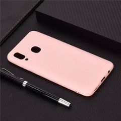 Защитный чехол TPU Matte для Samsung A205F Galaxy A20 / A305F Galaxy A30 2019 Розовый