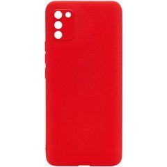 Защитный TPU чехол Softon Full Camera для Samsung A025 Galaxy A02s Красный