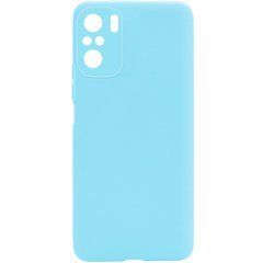 Захисний TPU чохол Softon Full Camera для Xiaomi Redmi Note 10 / Redmi Note 10S / Poco M5s Блакитний