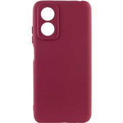 Защитный чехол Lakshmi Case Full Camera для Oppo A17 / A17k Бордовый