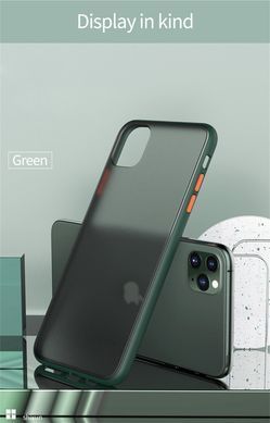 Захисний чохол Сolor Buttons для iPhone 11 Pro Max Чорний