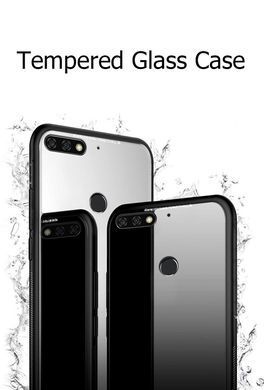 Захисний чохол Glass для Huawei Y6 2018 / Huawei Y6 Prime 2018 / Huawei Honor 7A Pro Чорний