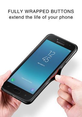 Захисний чохол Glass для Samsung J250 Galaxy J2 Pro 2018 Чорний