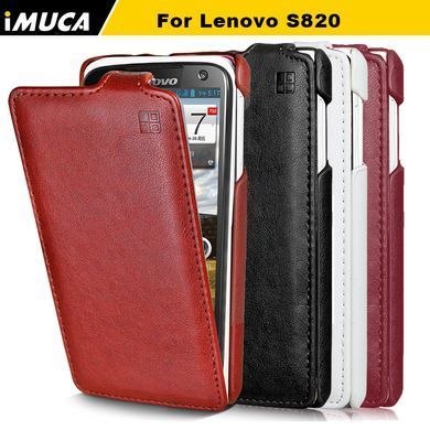 Чохол-фліп IMUCA для Lenovo S820 Чорний