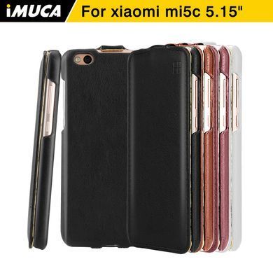Чехол-флип IMUCA для Xiaomi Mi5c Бордовый