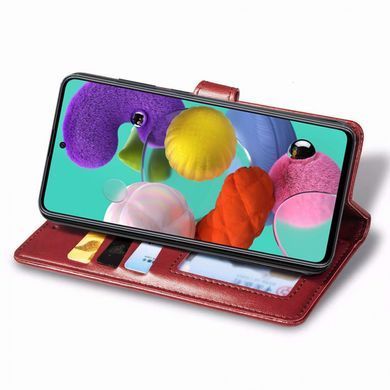Чехол-книжка Polera Book для Samsung A515F Galaxy A51 2020 Красный