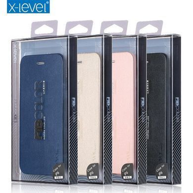 Чохол-книжка X-level FIB Color для iPhone 6 Plus Рожевий