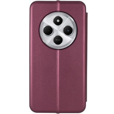 Чохол-книжка Protective для Xiaomi Redmi 14C / Poco C75 Бордовий