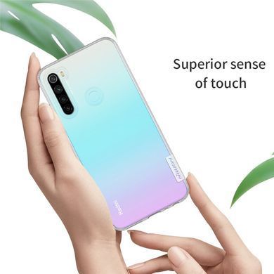 TPU чехол Nillkin Nature для Xiaomi Redmi Note 8 / Note 8 2021 Прозрачный