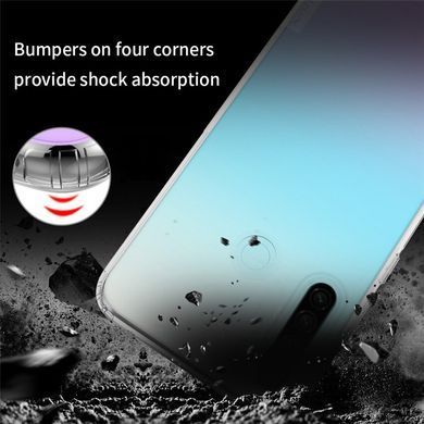 TPU чехол Nillkin Nature для Xiaomi Redmi Note 8 / Note 8 2021 Прозрачный