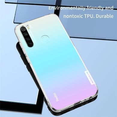 TPU чехол Nillkin Nature для Xiaomi Redmi Note 8 / Note 8 2021 Прозрачный