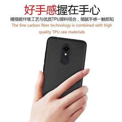 Защитный чехол Carbon TPU для Xiaomi Redmi 5 Розовый