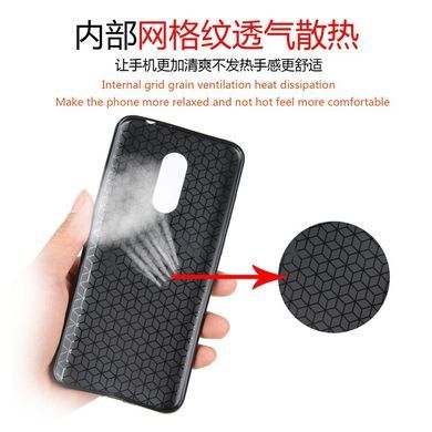 Защитный чехол Carbon TPU для Xiaomi Redmi 5 Розовый