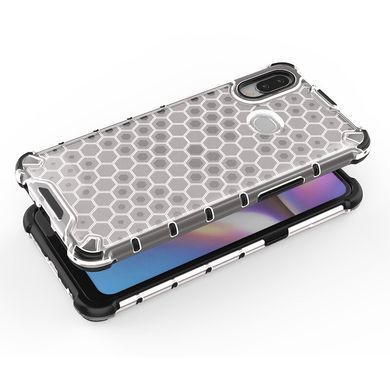 Защитный чехол Honeycomb для Samsung A107F Galaxy A10S / M017F Galaxy M01s Прозрачный