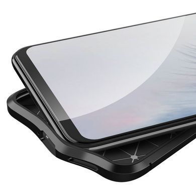 Защитный чехол Leather для Vivo S6 Черный