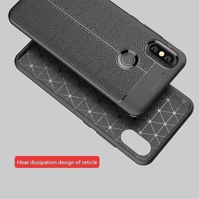 Захисний чохол Leather для Xiaomi Mi6x / Mi A2 Чорний
