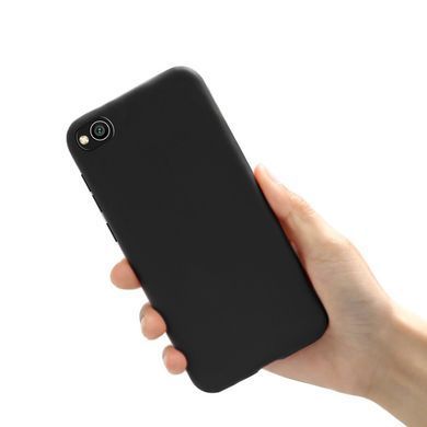 Защитный чехол Liquid Case Full Cover для Xiaomi Redmi Go Черный
