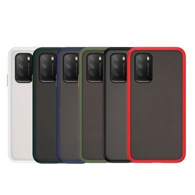 Защитный чехол Сolor Buttons для Xiaomi Poco M3 Зеленый