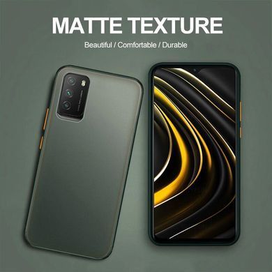 Защитный чехол Сolor Buttons для Xiaomi Poco M3 Зеленый