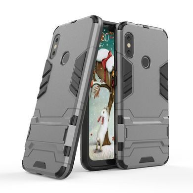 Захисний чохол Strong Guard для Xiaomi Redmi 6 Pro / Mi A2 Lite Сірий