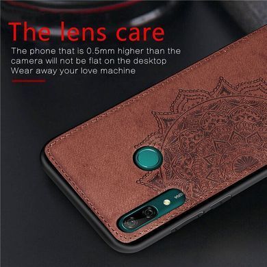 Защитный чехол Textile Decor для Huawei P Smart Z Черный