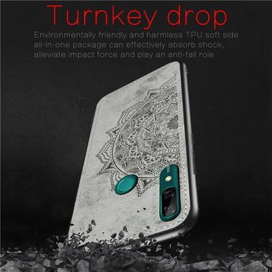 Защитный чехол Textile Decor для Huawei P Smart Z Черный