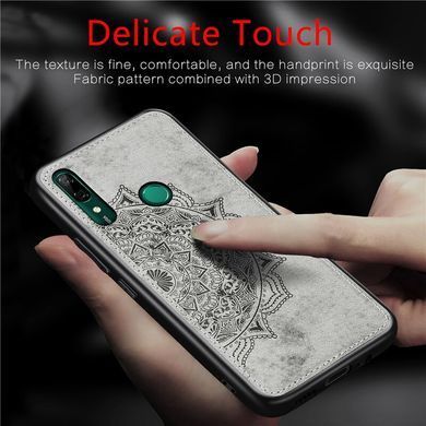 Защитный чехол Textile Decor для Huawei P Smart Z Черный