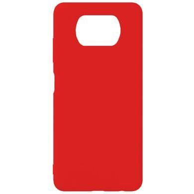 Захисний чохол TPU Matte для Xiaomi Poco X3 / X3 NFC / X3 Pro Червоний