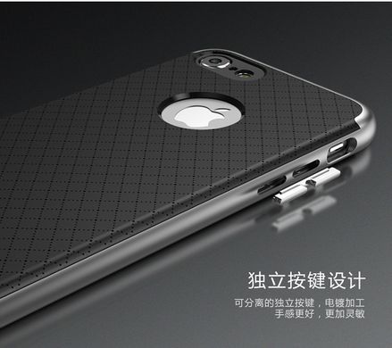Ударопрочный чохол iPaky TPU+PC для iPhone 7 / iPhone 8 / SE 2020 Чорний / Золотий
