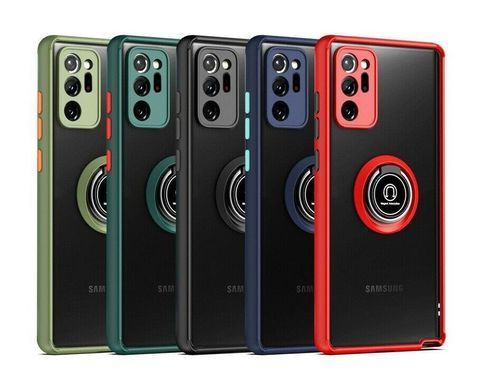 Захисний чохол Ring Buttons для Samsung N985F Galaxy Note 20 Ultra Червоний
