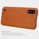 Чехол-книжка Nillkin Qin для Samsung A015F Galaxy A01 Коричневый