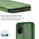 Чехол-книжка Tessero Book для Xiaomi Redmi Note 10 / Redmi Note 10S / Poco M5s Зеленый
