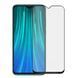 Защитное стекло Matte для Xiaomi Redmi Note 8 Pro Черный