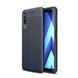 Защитный чехол Leather для Samsung A750 Galaxy A7 2018 Синий