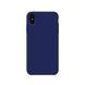 Захисний чохол Liquid Case Full Cover для iPhone 10 (X) / iPhone XS Dark Blue