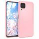 Защитный чехол TPU Matte для Huawei P40 Lite Розовый