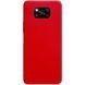Защитный чехол TPU Matte для Xiaomi Poco X3 / X3 NFC / X3 Pro Красный