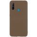 Защитный чехол TPU Softon для Realme C3 Коричневый