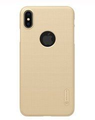 Захисний чохол Nillkin Frosted Shield для iPhone XS Max Золотий