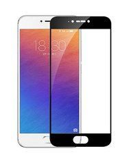 Захисне скло Color Frame для Meizu Pro 6 / Pro 6s Чорний
